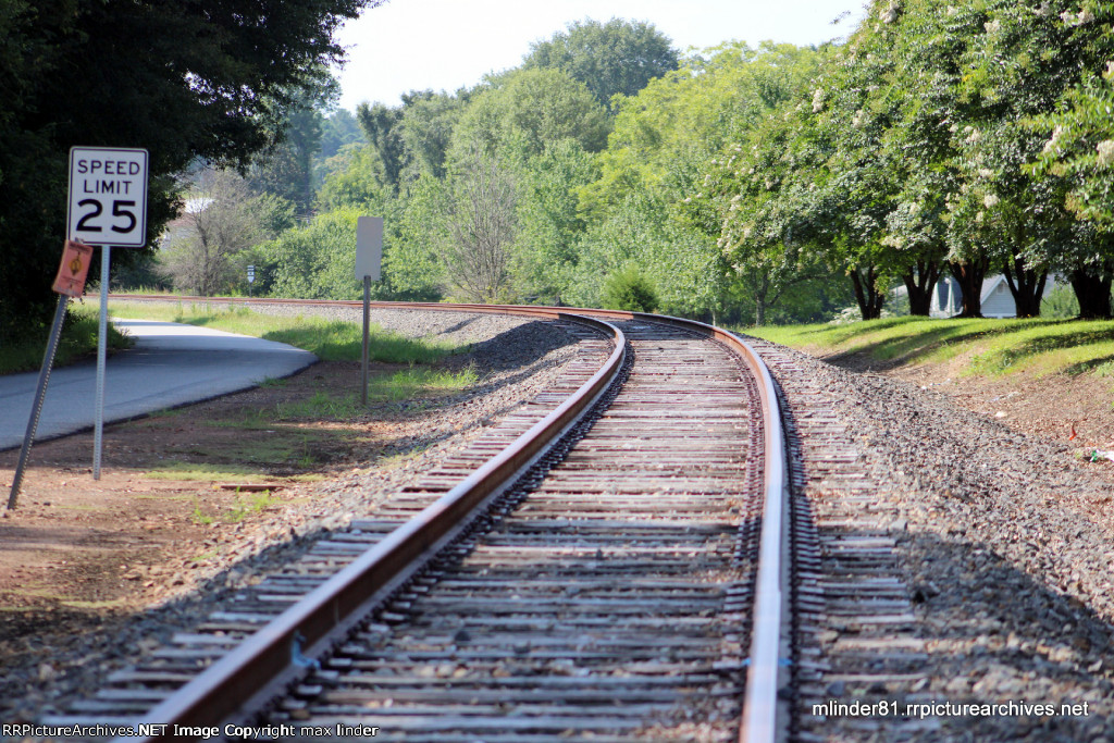 South towards Spartanburg